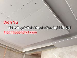 Thi Công Trần Thạch Cao Tại Hà Nội